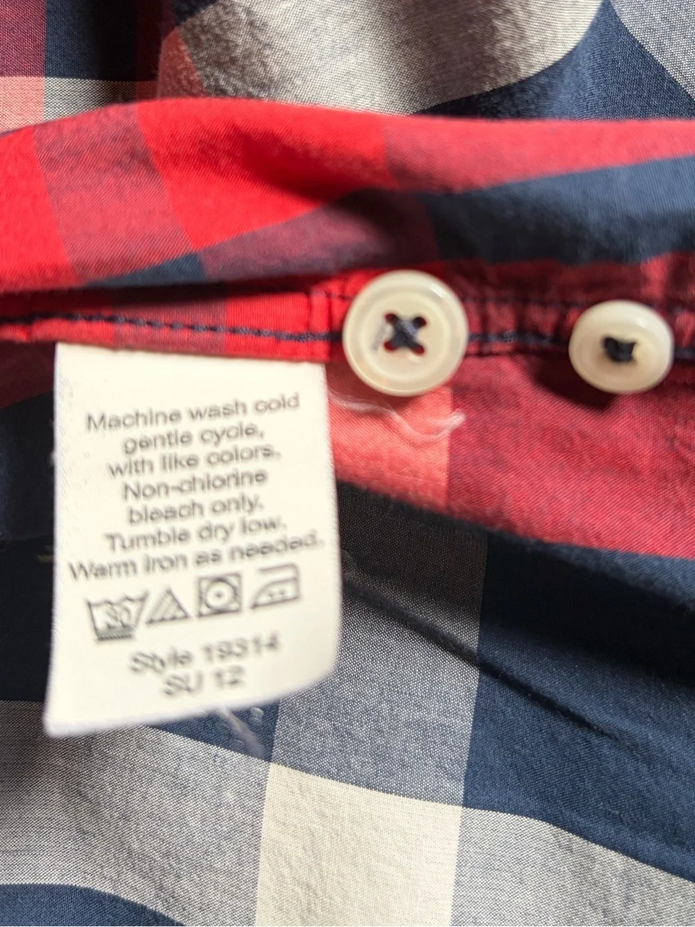 J. Crew Lightweight Short Sleeve Plaid Shirt